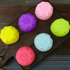 [10 cup] Khuôn Silicon - Cup Set 5cm - M50 - Hoa Hướng Dương