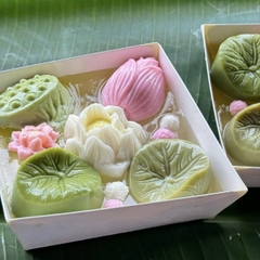 Khuôn Silicon Chè Sen - Sen Nở