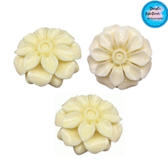 Khuôn Silicon - Hoa Thược Dược - 5.3cm - Nhụy Xòe