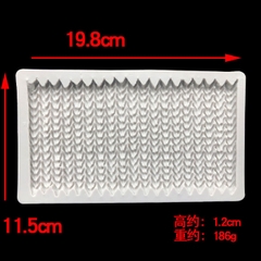 Khuôn Silicon - Viền Mảng 2D - Len