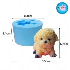 Khuôn Silicon Động Vật - Cún Ngồi 6.5Cm