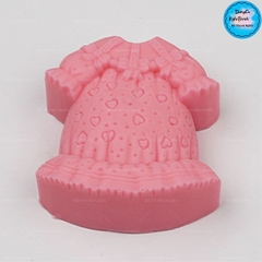 Khuôn Silicon - Đầm Bé Gái Lớn 8 Cm