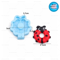 Khuôn Silicon - Côn Trùng - Con Bọ 4cm