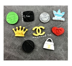 Khuôn Silicon - Logo - Chanel LV 4c