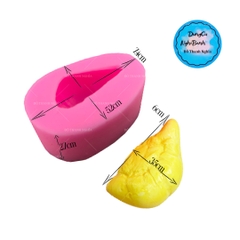 Khuôn Silicon - Trái Cây - Sầu Riêng - Múi 6cm