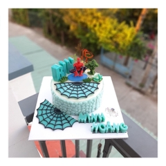 Khuôn Silicon - Động Vật - Mạng Nhện 17cm