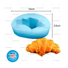 Khuôn Silicon - Bánh Mì Sừng Trâu 7.5cm