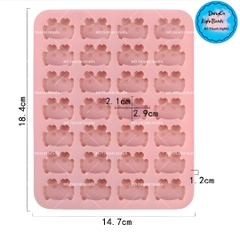 Khuôn Silicon - Động Vật - Vĩ Chip Chip 28C