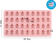 Khuôn Silicon - Động Vật - Vĩ Chip Chip Rùa 36C
