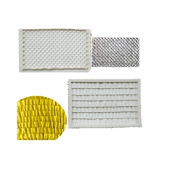 Khuôn Silicon - Viền Mảng Họa Tiết - Nhúm Váy 13x8.5cm