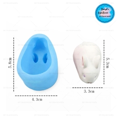 Khuôn Silicon - Động Vật - Con Thỏ Đúc 5.3cm