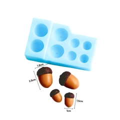 Khuôn Silicon - Trái Cây - Hạt Dẻ