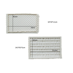 Khuôn Silicon - Viền Mảng Họa Tiết - Nhúm Váy 13x8.5cm