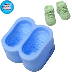 Khuôn Silicon - Em Bé Giày - Đôi Giày Bé Trai 7.2cm