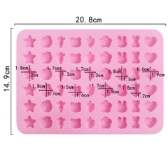 Khuôn Silicon - Động Vật - Vĩ Chip Chip 54C