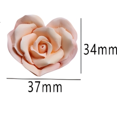 Khuôn Silicon - Hoa Hồng Trái Tim 3.7cm