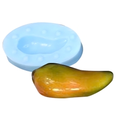 Khuôn Silicon - Trái Cây - Trái Ớt 2 Mảnh 5cm