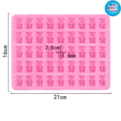 Khuôn Silicon - Động Vật - Gấu Chip 45c