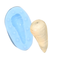 Khuôn Silicon - Trái Cây - Cà Rốt 2 Mảnh 5.5cm