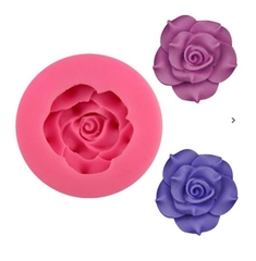 khuôn silicon-Hoa Hồng Nở -4cm