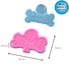 Khuôn Silicon - Chữ Happy - Happy Chó Cún