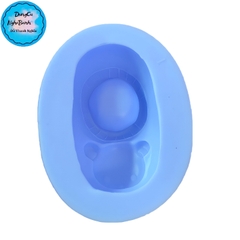 Khuôn Silicon - Em Bé Giày - Gấu 7.5cm 1c