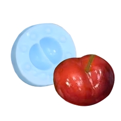 Khuôn Silicon - Trái Cây - Cherry 2 Mảnh 3cm
