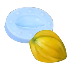 Khuôn Silicon - Trái Cây - Khế 2 Mảnh 4cm