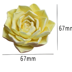 Khuôn Silicon Hoa Hồng - Hồng Tầng Cánh Nhọn 6.7cm