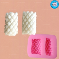 Khuôn Silicon - Món Ăn -Miếng Mực Cắt 2c 4.3cm