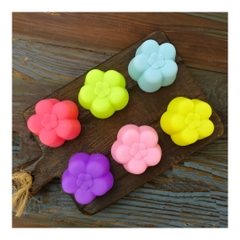 [10 cup] Khuôn Silicon - Cup Set 5cm - M10 - Cúc Mận 2T 5c