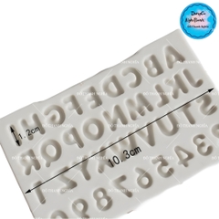 Khuôn Silicon - Chữ Số - 1cm