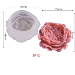 Khuôn Silicon - Hoa Hồng Lai - Hồng Anh 8.5cm SP-82 KT