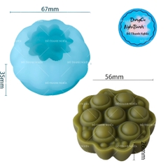 Khuôn Silicon - Hoa Sen Đài Sen 5.6cm