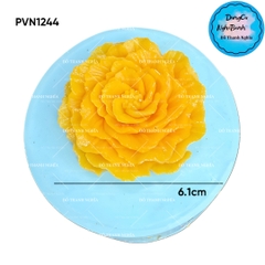 Khuôn Silicon - Hoa Mẫu Đơn Nhuỵ 6.1cm