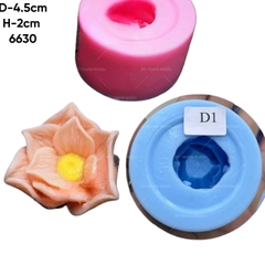 Khuôn Silicon - Hoa Cúc D1 - Cánh Nhọn 4.5cm
