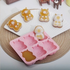 Khuôn Silicon - Động Vật - Vĩ Gấu Capybara 6C