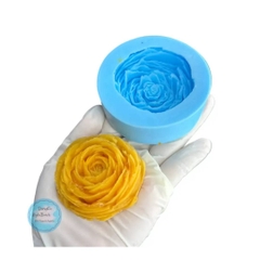 Khuôn Silicon - Hoa Hồng Nở - Hoa Hồng Nhiều Lớp 6.1cm