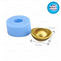 Khuôn Silicon - Thỏi Vàng - Vàng 5cm