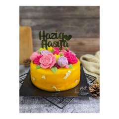 Khuôn Silicon - Hoa Mẫu Đơn - 6cm - Nhụy Trung