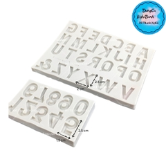 Khuôn Silicon - Chữ Số - Set 2 - 2.4cm