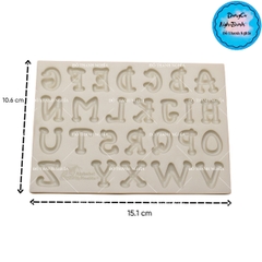 Khuôn Silicon - Chữ Cái IN - #2 Đầu Chấm - 2cm