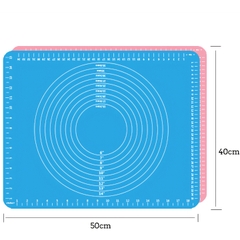 Dụng Cụ - Thảm Nhào Bột Silicon 50x40cm