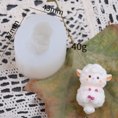 Khuôn Silicon - Động Vật - Cừu Nằm