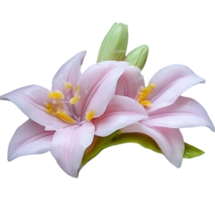 Khuôn Silicon - Chùm Hoa Lan Lyly - Kèm Lá 8.5cm
