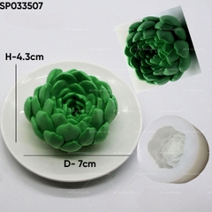 Khuôn Silicon - Sen Đá Nở - 7cm - Sen Ngọc L3