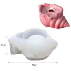 Khuôn Silicon - Sinh Vật Biển- Vỏ Sò Ốc 10cm