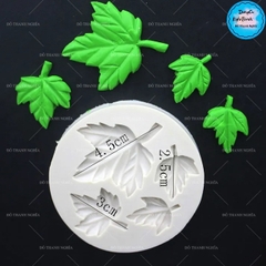Khuôn Silicon - Lá Phong - 2-5cm - 4c