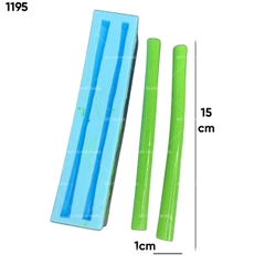 Khuôn Silicon - Cành Cây Nhánh Cây Tròn Dài 2/3 - 15cm
