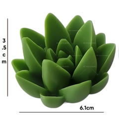 Khuôn Silicon - Sen Đá Nở - 6.1cm - Pha Lê